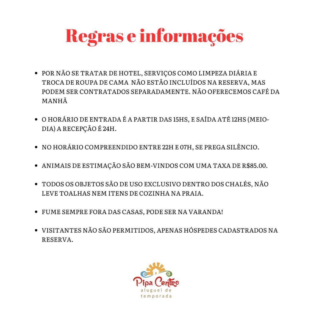 Apartamentos Pipa Centro Praia de Pipa Eksteriør bilde