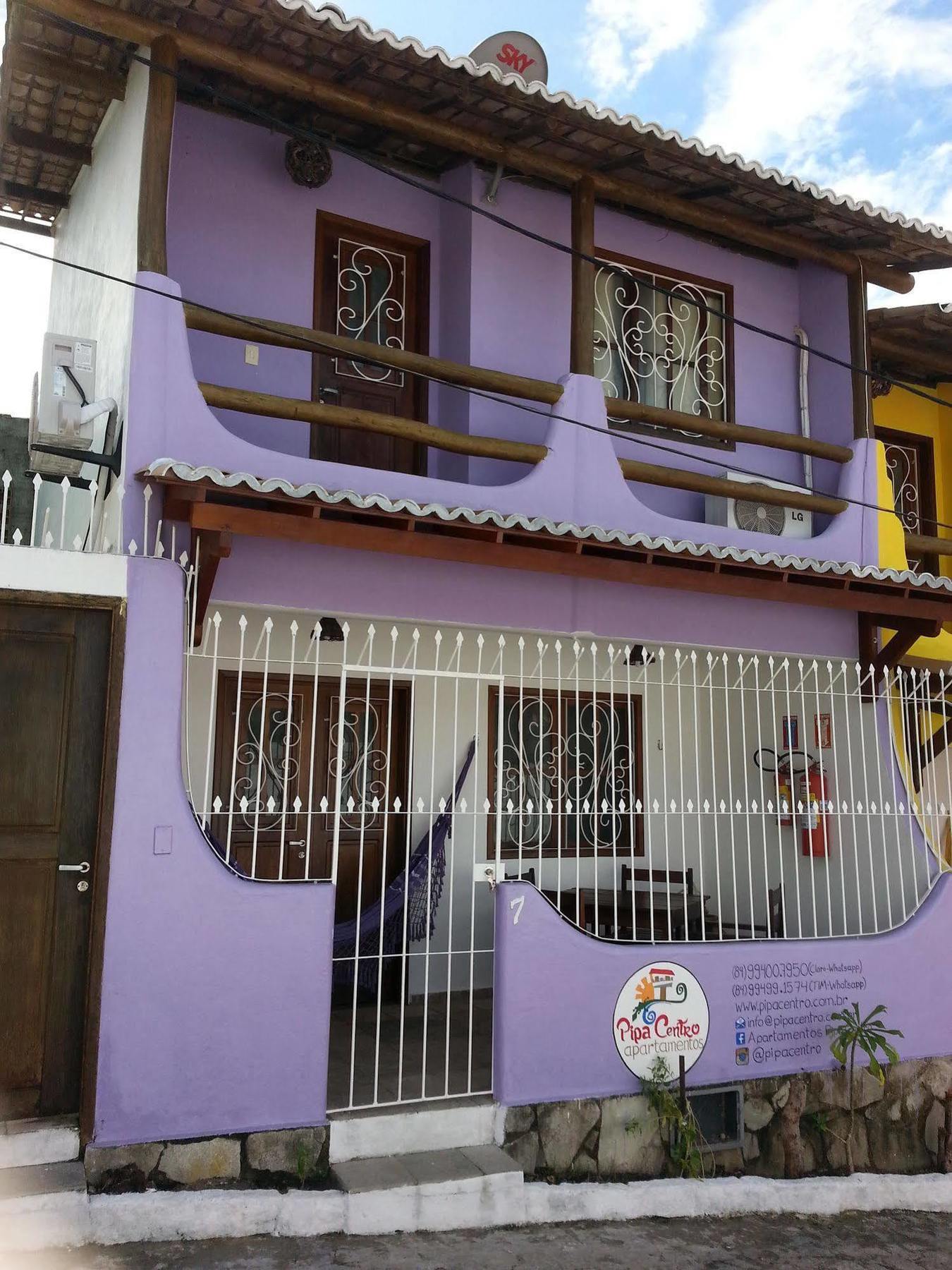Apartamentos Pipa Centro Praia de Pipa Eksteriør bilde